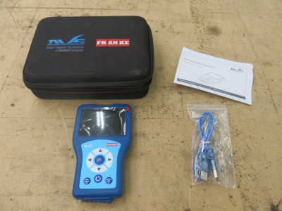 Franke Dart Valley Systems DVS Handheld Programmer. Comes with Carry Case & Operating Instructions.