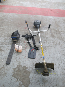 2 x Garden Tools to Include: 1 x Titan Petrol Strimmer, Model TTL530GBC & 1 x Macallister Electric Hedge Trimmer, Model MHT620.