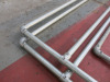 3 x Assorted Galvanised Steel Hand Rails, Size L250, L240 & 180. - 3