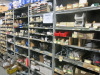 6 x Bays of Racking with Assorted Ironmongery, Jubilee Clips, Handles, Catches, Clips, Bearing Sleeve, Conduit Parts, Runners, Screws, Brackets, Fuel Caps, Wire, Bolts & Other (As Viewed) LOCATED IN STORES SHED 1.