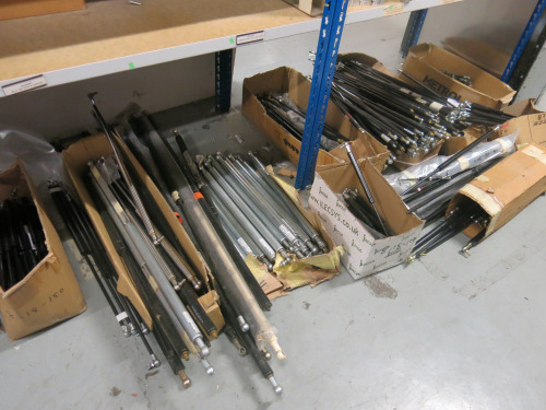 Large Quantity of Assorted Support Struts/Gas Springs Mainly Metrol & Dictator (As Viewed) LOCATED IN STORES SHED 1.