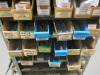 3 x Racks with Approx 22 Shelves of Nuts, Bolts, Washers, Rivets , Screws & Other (As Viewed). LOCATED IN STORES SHED 1. - 7