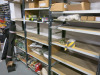 Remaining Contents of Store Excluding Lots 806-813 with Approx 20 Shelves & Lin Bins to Include: Electrical Components, Hardware, Trunking, PPE, Stainless Steel Brackets, Vents, Door Plates & Other Miscellaneous Stock (As Viewed). LOCATED IN STORES SHED 1 - 2