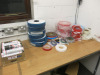 Quantity of Assorted Adhesive Rolls/Tape & Approx 23 Tubes of Teroson MS 939 (As Viewed). LOCATED IN STORES OFFICE SHED 1.