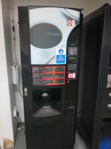 Fusion 01KVS7 Hot Drink Dispenser/Vending Machine with Coin Slot & Water Filter, No Key (LOCATION SHED 3).