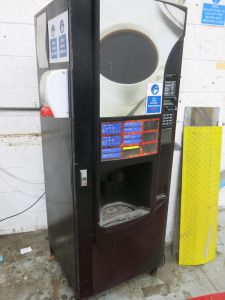 Fusion 01KVS7 Hot Drink Dispenser/Vending Machine with Coin Slot, No Key (LOCATION SHED 2).