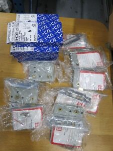 9 x I-Ce 3L Sashlocks, 10 x Era Mortice Deadlocks.
