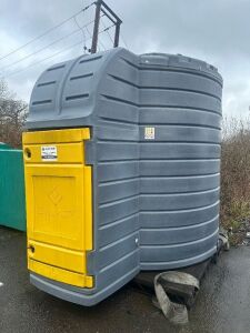 Swimer 10,000L Double Walled Diesel Dispensing Tank, Material PE-LLD, S/N 16721, DOM 03/21.