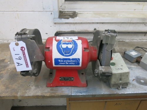 Sealey 8" Heavy Duty Bench Grinder, Model BG200/99.