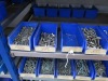 5 x Bays of Blue Parts Racking with Approx 260 x Lin Bins of Fixings, Screws, Nuts, Bolts, Washers & Pop Rivets (As Viewed). - 12