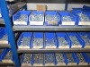 5 x Bays of Blue Parts Racking with Approx 260 x Lin Bins of Fixings, Screws, Nuts, Bolts, Washers & Pop Rivets (As Viewed). - 18