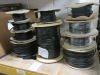 4 x Bays of Assorted New/Part Rolls of Heavy Duty & Medium Wiring, Cable & Sleeve to Include: Approx 15 x Heavy Duty, Approx 110 x Medium/Small & Approx 70 x Rolls of Sleeve (As Viewed) LOCATED IN STORES SHED 1. - 7