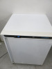 Polar Single Door Freezer in White, Model CD611, Size H85 x W60 x D60cm. - 2