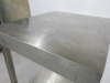 Stainless Steel Prep Table with Shelf Under. Size H89 x W60 x D70cm. - 4