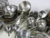 Large Quantity of Assorted Metal Kitchen Accessories to Include: Frying Pans, Sauce Pans, Baking Trays, Cream Chargers, Assorted Tools, etc ( As Viewed/Pictured). - 14