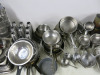 Large Quantity of Assorted Metal Kitchen Accessories to Include: Frying Pans, Sauce Pans, Baking Trays, Cream Chargers, Assorted Tools, etc ( As Viewed/Pictured). - 21