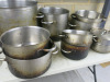 12 x Assorted Sized Stock Pots & Sauce Pans (As Viewed/Pictured). - 4