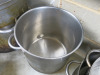 12 x Assorted Sized Stock Pots & Sauce Pans (As Viewed/Pictured). - 7