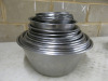 29 x Assorted Sized Metal Mixing Bowls. - 3