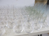 Approx 242 x Assorted Branded G & Co, Artner & Other Restaurant & Bar Glasses to Include: 33 x Champagne, 72 x Wine Glasses, 5 x Brandy, 7 x Cocktail, 100 x Water Glasses, 6 x Water Bottles, 6 x Milk Bottles & 3 x Wine Carafes. - 19