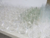 Approx 242 x Assorted Branded G & Co, Artner & Other Restaurant & Bar Glasses to Include: 33 x Champagne, 72 x Wine Glasses, 5 x Brandy, 7 x Cocktail, 100 x Water Glasses, 6 x Water Bottles, 6 x Milk Bottles & 3 x Wine Carafes. - 20