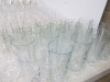 Approx 242 x Assorted Branded G & Co, Artner & Other Restaurant & Bar Glasses to Include: 33 x Champagne, 72 x Wine Glasses, 5 x Brandy, 7 x Cocktail, 100 x Water Glasses, 6 x Water Bottles, 6 x Milk Bottles & 3 x Wine Carafes. - 22