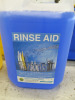 16 x 5Lt Containers of Rinse Aid & Glasswasher Detergent to Include: 5 x Rinse Aid & 11 x Glasswasher Detergent. - 4