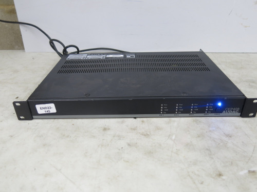 Audac Quad Channel Power Amplifier, Model CEP408.