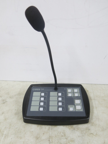 Cloud PM8 Digital Paging Microphone Console. NOTE: requires 12V Power Supply.