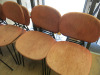 13 x Infiniti Pink Fabric Dining Chairs on Metal Frame. NOTE: condition (As Viewed/Pictured). - 4