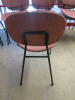 13 x Infiniti Pink Fabric Dining Chairs on Metal Frame. NOTE: condition (As Viewed/Pictured). - 8