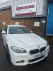 BT16 HWN: BMW 5 Series, 520D M Sport, 4 Door Saloon in White. Diesel, Automatic, 1995cc, Mileage 60,836. 2 Previous Keepers, MOT Expires 18th November 2024. Sold with 1 x New Cut & Coded Key, No V5 or Other Documents Available. - 4