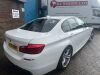 BT16 HWN: BMW 5 Series, 520D M Sport, 4 Door Saloon in White. Diesel, Automatic, 1995cc, Mileage 60,836. 2 Previous Keepers, MOT Expires 18th November 2024. Sold with 1 x New Cut & Coded Key, No V5 or Other Documents Available. - 6