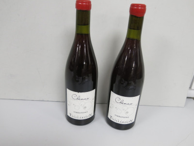2 x 75cl Bottles of Chenas Vibrations, Domaine Thillardon 2021 Red wine