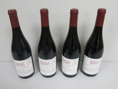 4 x 75cl Bottles of Morgon Domaine J Chamonard 2018 Red Wine