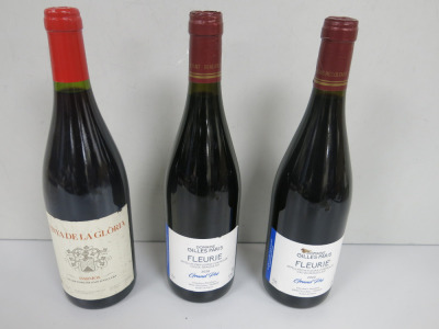 2 x 75cl Boittles of Domaine Gilles Paris Grand Pre 2020 Red Wine & 1 Bottle of Vinyade La Gloria Red Wine