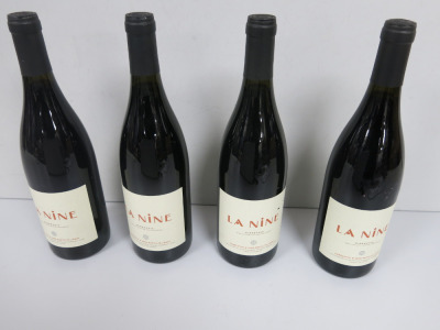 4 x 75cl Bottles of La Nine Minervois 2020 Red Wine