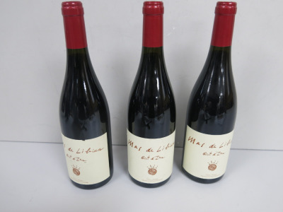 3 x 75cl Bottles of Mas de Libian Bout de Zin 2022 Red Wine