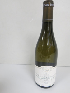 Domaine Larue Poligny-Montrachet Premier Cru Sous Le Puits 2021 Bottle of White Wine