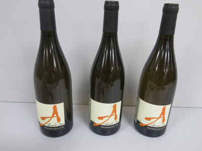 3 x Bottles of Alexandre Bain Mademoiselle M White Wine