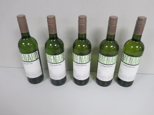 5 x Bottles of Domaine of Menard Colombard & Ugni Blanc 2022 White Wine