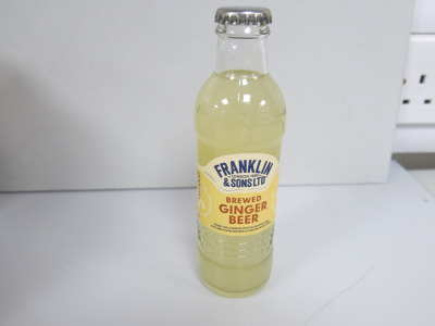 2 x Cases of 24 & 10 Loose 200ml Bottles of Frankin Ginger Beer