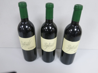 3 x 75cl Bottles of Home Ranch limfandel Seghesion Family Vineyards 2010 Red Wine