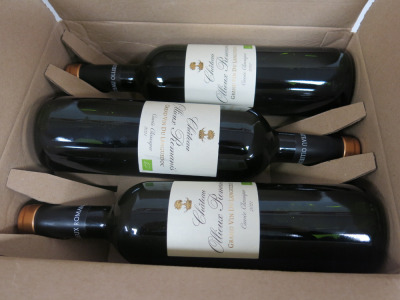 Case Containing 6 Bottles of Chateau Ollieux Romanis 2021 Grand Vin Du Languedoc