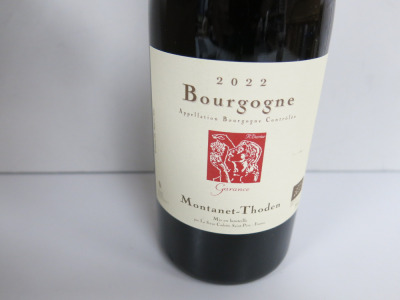 Case Containing 6 Bottles of Montanet-Thoden 2022 Bourgogne Red Wine