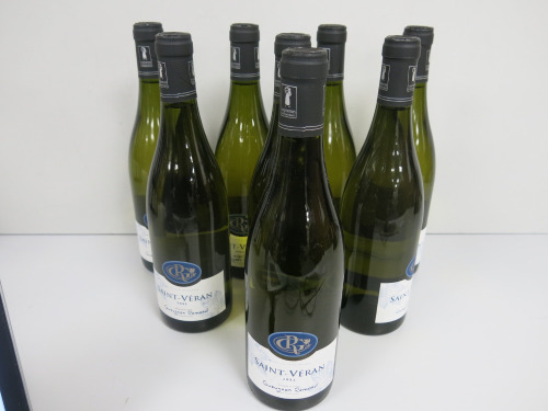 8 x Bottles of Gueugnon Remone 2023 Saint Veran White Wine