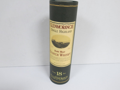 Glenmorangie 18 Year Old Single Highland Rare Malt Scotch Whisky in Presentation Case