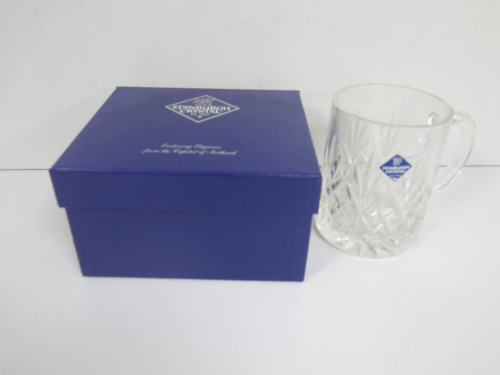 1 x Edinburgh Crystal Pint Tankard in Presentation Box