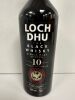 Bottle of Rare Loch Dhu 'The Black Whiskey' Single Malt Scotch, Aged 10 Years, 70cl, From the Mannochmore Distillery. Believed to be 1 of only 300 Bottles Remaining - 2