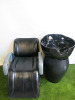 Takara Belmont Shampoo Joy E'sy Adjustable Electric Chair, Model SP-270 with Porcelain Black Back Wash On Metal Frame.